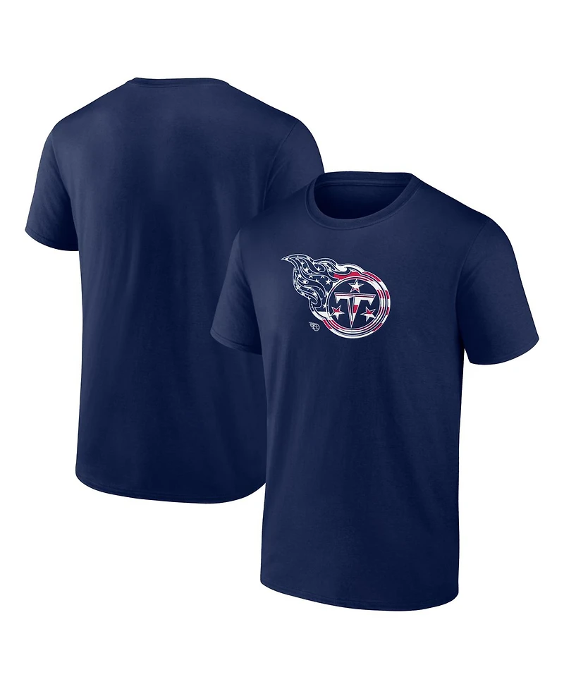 Logo Athletic Men's Navy Tennessee Titans Americana T-Shirt