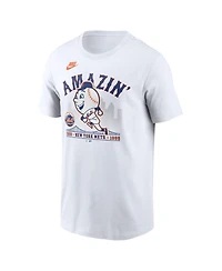 Nike Men's White New York Mets Local Hometown T-Shirt