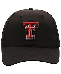 Top of the World Men's Black Texas Tech Red Raiders Victory Trainer Adjustable Hat