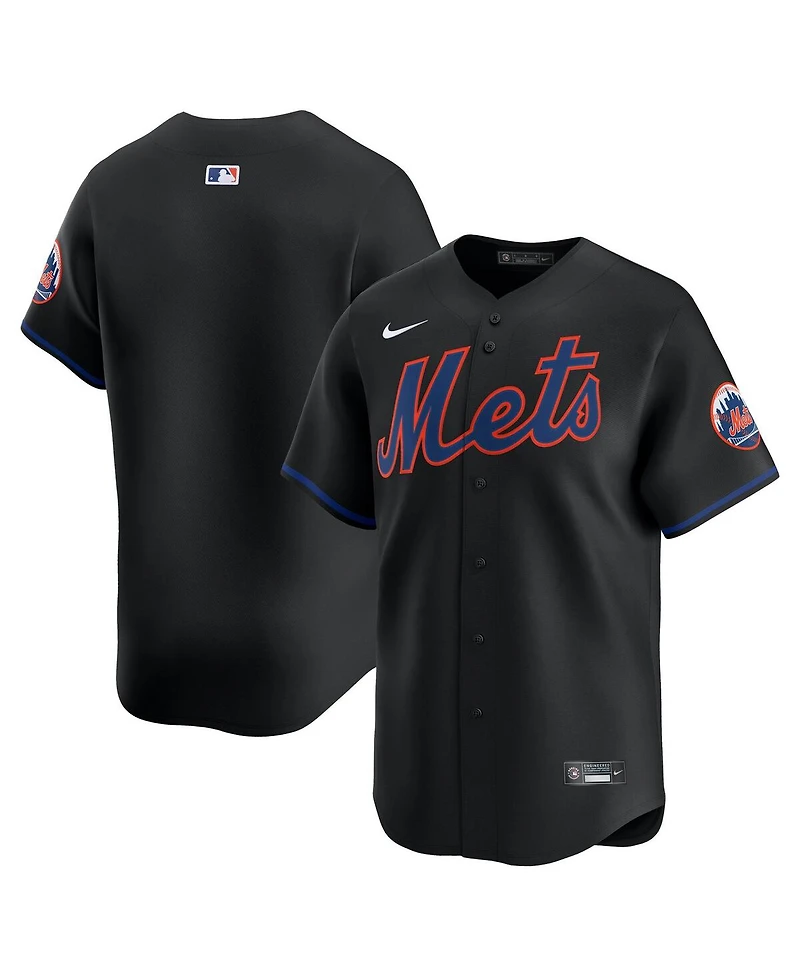 Nike Men's Black New York Mets Alternate Limited Jersey