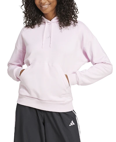 adidas Women's Essentials Long-Sleeve Logo Hoodie