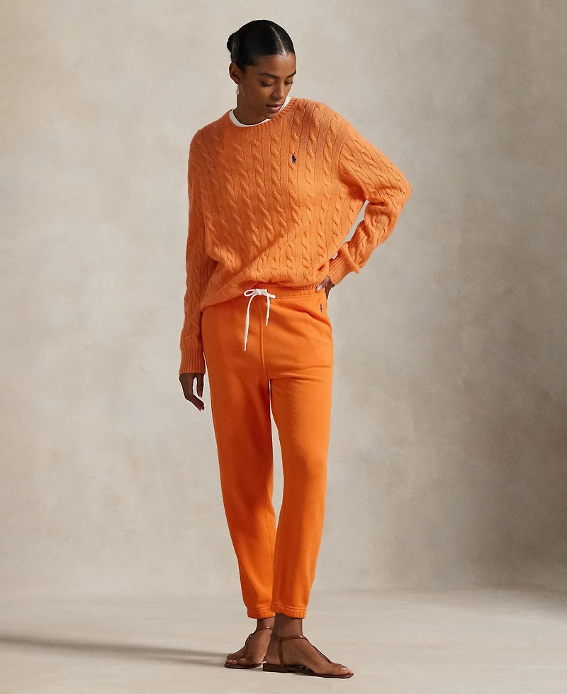 Polo Ralph Lauren Women's Lightweight Fleece Drawstring Sweatpants