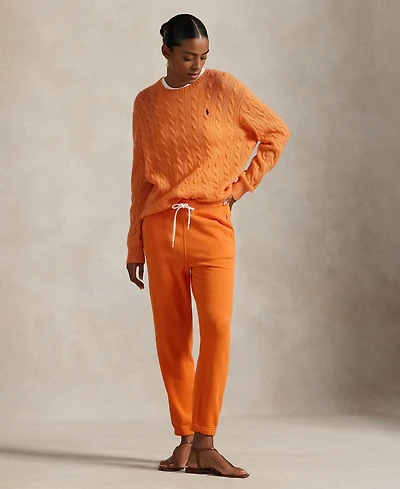 Polo Ralph Lauren Women's Lightweight Fleece Drawstring Sweatpants
