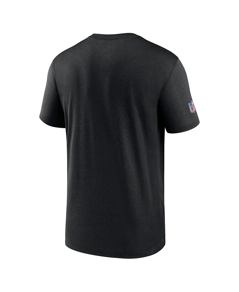 Nike Men's Black Las Vegas Raiders Sideline Legend Performance T-Shirt
