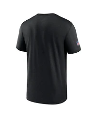 Nike Men's Black Las Vegas Raiders Sideline Legend Performance T-Shirt