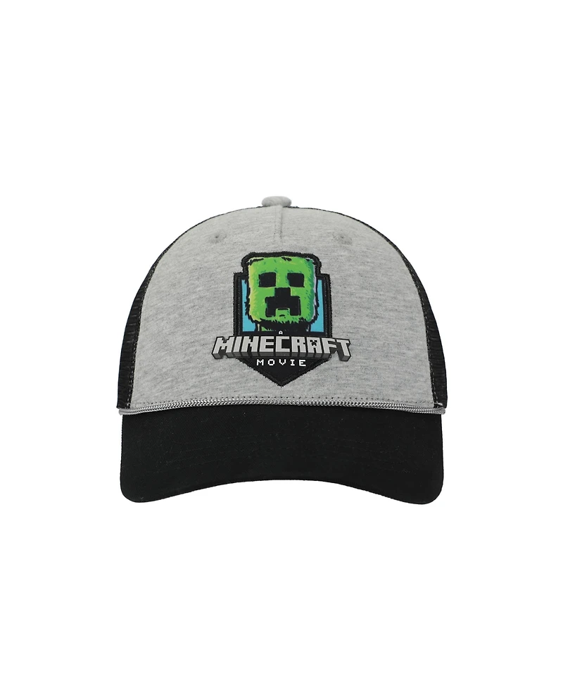 Minecraft Boys Creeper Youth Adjustable Baseball Cap