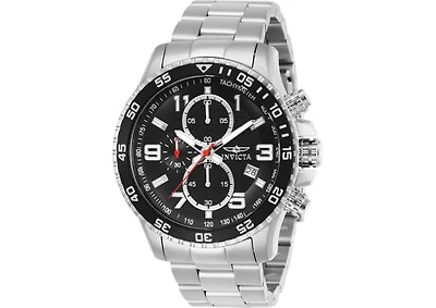 Invicta Men's Specialty Quartz Chronograph Black Dial Watch