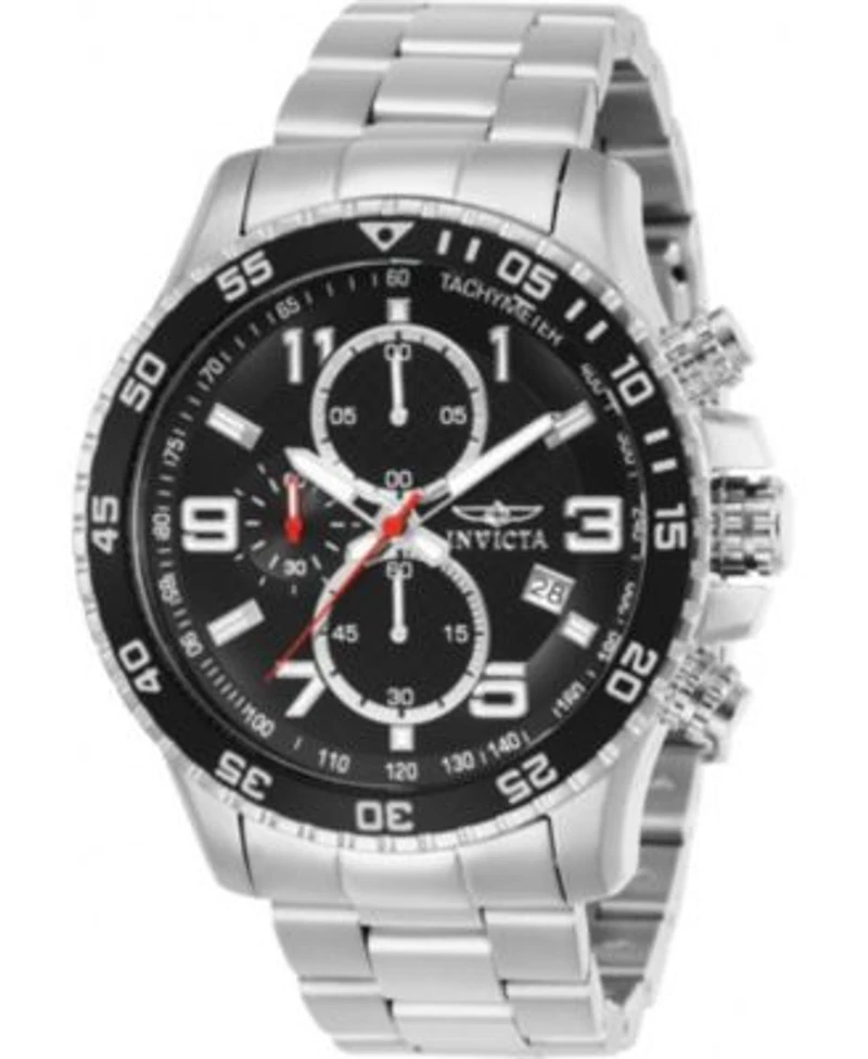 Invicta Mens 14875 Specialty Quartz Chronograph Black Dial Watch