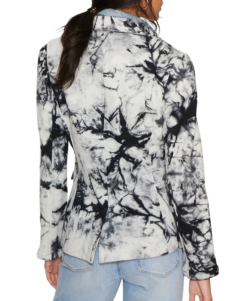 blue revival Women's Removable Denim Insert Helen Blazer