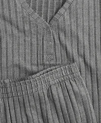 State of Day Women's Soft Rib-Knit Pajama Set, Xs-3X, Macy's Exclusive