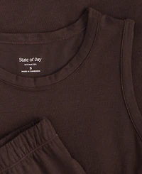 State of Day Women's Solid Knit Tank Pajama Set, Xs-3X, Macy's Exclusive