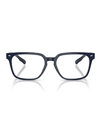 B by Brooks Brothers Men's Rectangle Eyeglasses