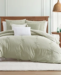 Peri Home Sasha Bows Embroidered 2-Pc. Comforter Set, Twin