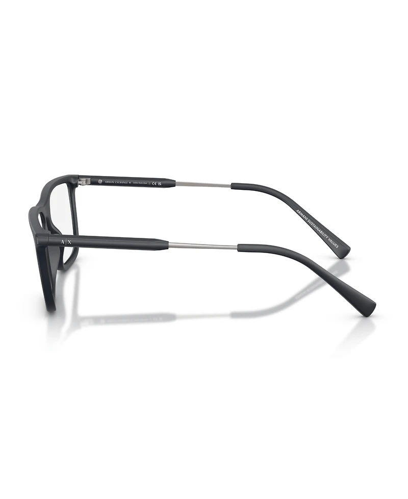 Armani Exchange Men's Pillow Eyeglasses, AX3126