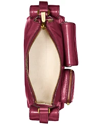 Michael Kors Dakota Small Leather Convertible Pocket Crossbody