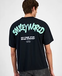 SmileyWorld Men's Hat Bunny Graphic T-Shirt