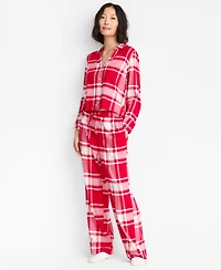 State of Day Women's Flannel Pajama Set, Macy's Exclusive