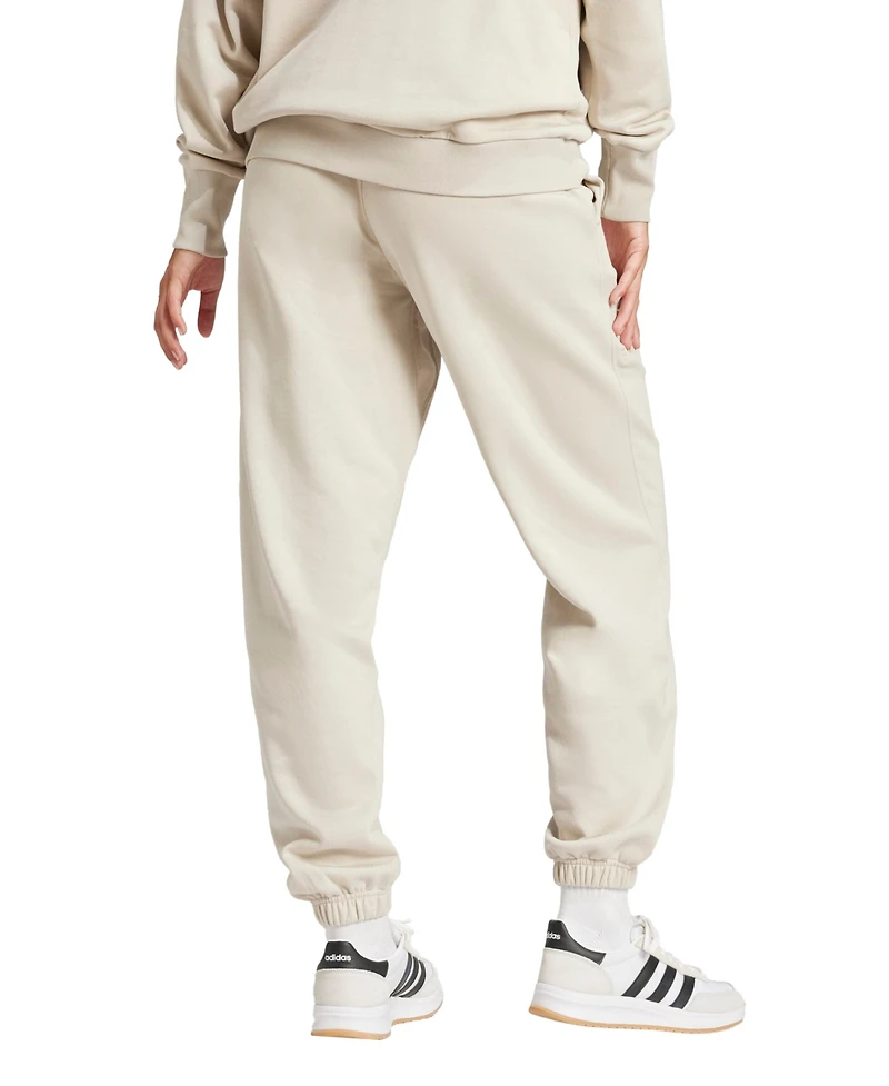 adidas Women's All Szn Fleece Elastic Waistband Pants