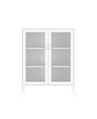 Manhattan Comfort Amelia 31.5" Modern 3-Shelf Accent Cabinet