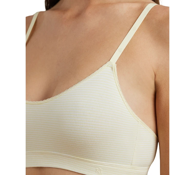 Lauren Ralph Women's Lace-Trim Bralette 4L0211