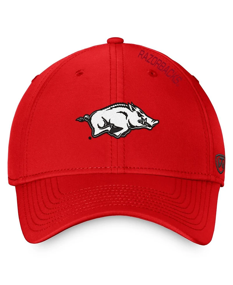 Top of the World Men's Cardinal Arkansas Razorbacks Reflex 2.0 Flex Fit Hat