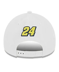New Era Men's White Jeff Gordon Coca-Cola 600 First Win 9FORTY Adjustable Hat