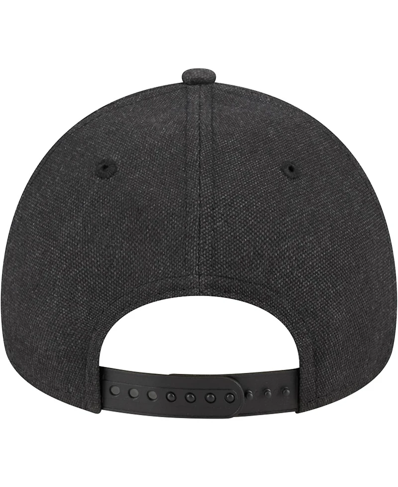New Era Men's Charcoal Chicago White Sox Logo Essentials 9FORTY A-Frame Adjustable Hat