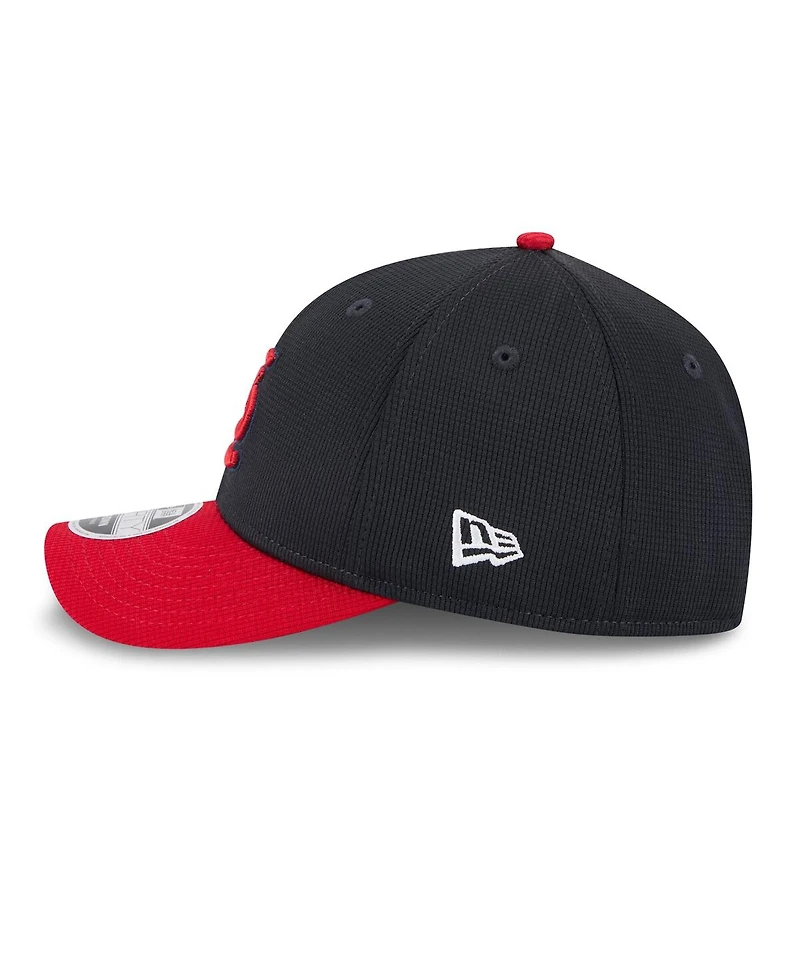 New Era Men's Red/Black St. Louis Cardinals 2025 Batting Practice 9FORTY M-Crown Adjustable Hat