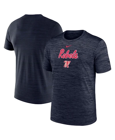 Nike Men's Navy Ole Miss Rebels Velocity Performance T-Shirt