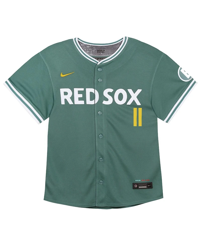 Nike Baby Boys and Girls Rafael Devers Green Boston Red Sox 2025 City Connect Limited Player Jersey