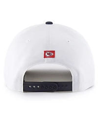 '47 Brand Men's White Kansas City Chiefs Patriotic Overhand Hitch Adjustable Hat