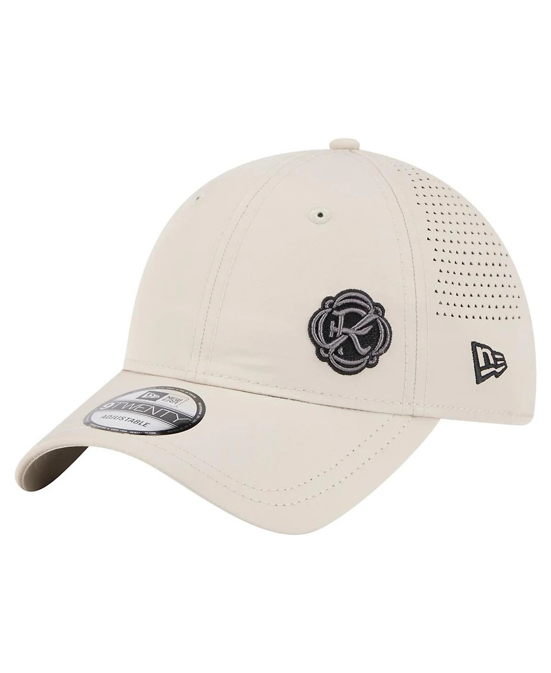 New Era Men's Tan New England Revolution Active 9TWENTY Adjustable Hat