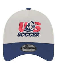 New Era Men's Khaki Usmnt 1993 Retro Foam 9FORTY Adjustable Hat