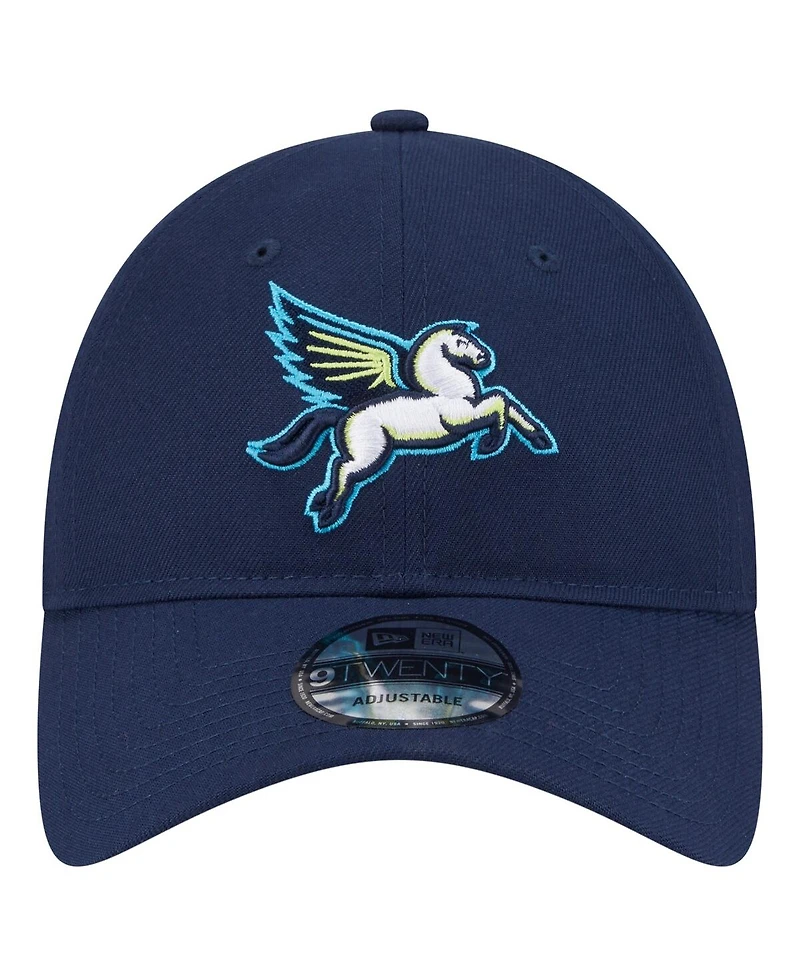 New Era Men's and Women's Navy Dallas Wings Core Alt Logo 9TWENTY Adjustable Hat