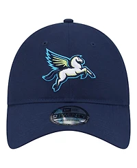 New Era Men's and Women's Navy Dallas Wings Core Alt Logo 9TWENTY Adjustable Hat