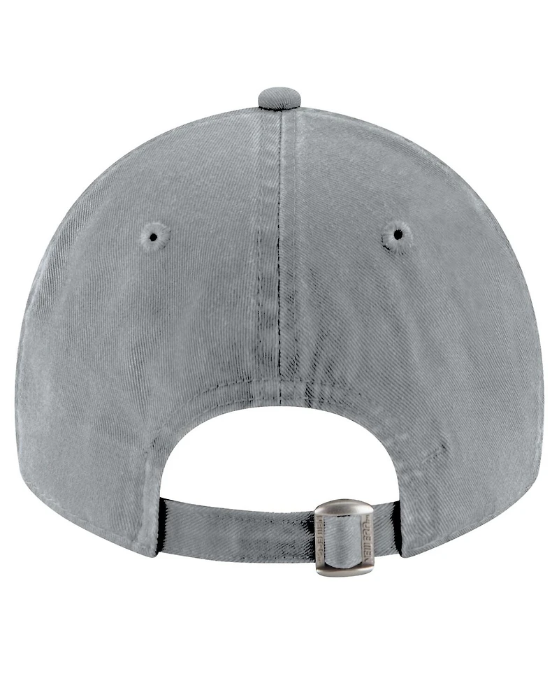 New Era Men's and Women's Gray Las Vegas Aces Core Tonal 9TWENTY Adjustable Hat