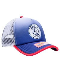 Fan Ink Men's Navy Paris Saint-Germain Destiny Trucker Adjustable Hat