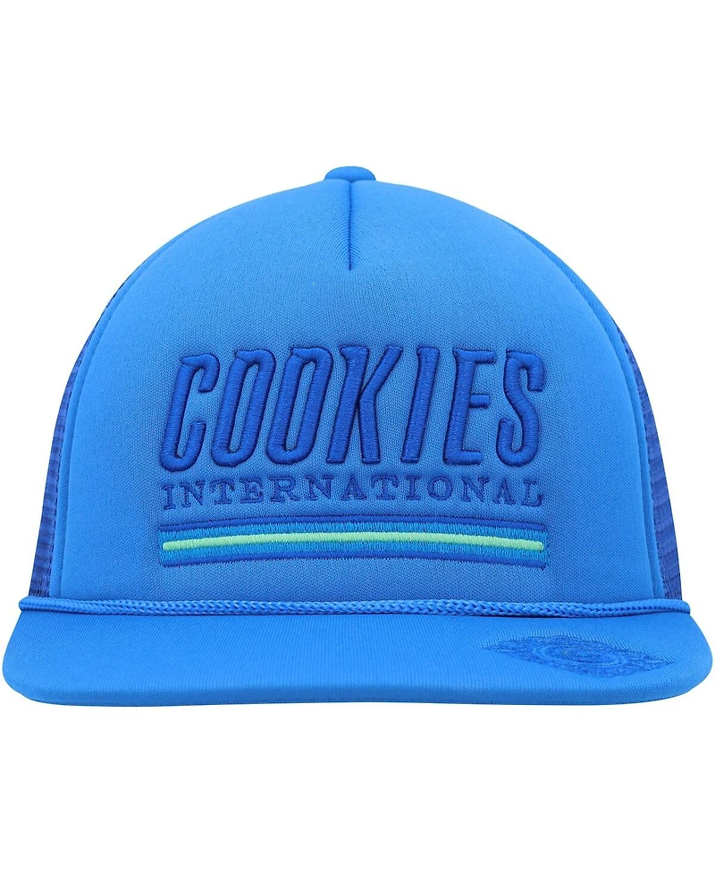 Cookies Men's Blue Costa Azul Trucker Snapback Hat