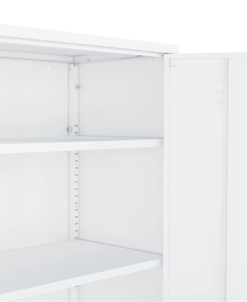 Manhattan Comfort Naomi 31.5" Modern 3-Shelf Accent Cabinet