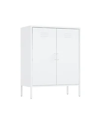 Manhattan Comfort Naomi 31.5" Modern 3-Shelf Accent Cabinet