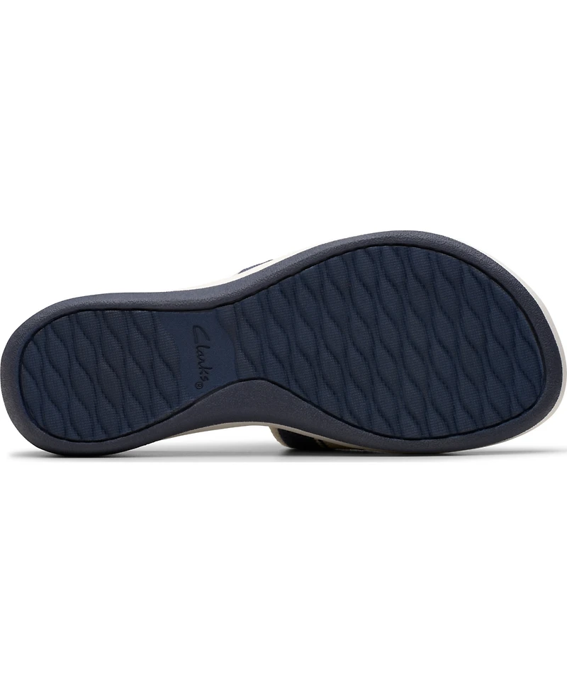 Clarks Cloudsteppers Women's Arla Hollis Slip-On Flat Sandals