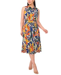 Msk Plus Size Sleeveless Jersey Midi Dress