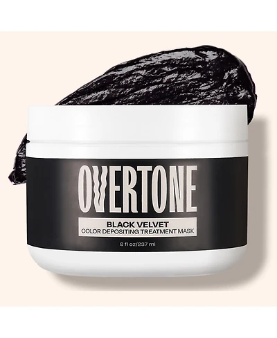 Overtone Color Depositing Hair Mask – Semi-Permanent Dye + Deep Conditioner, 8oz Jar