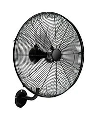 Mecale 20 Inch Wall Mount Fan With Aluminum Fan Blades Industrial 3 Speed Oscillating Metal Wall Fan Heavy Duty Wall Mount Fan For Shop Commercial Garage Warehouse Workshops Factory
