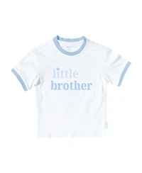 Bits & Bows Boys Little Brother Crewneck T-Shirt