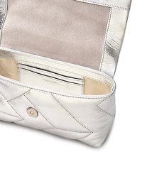Radley London Mill Bay Xl Quilt Metallic Flap Over Crossbody Bag