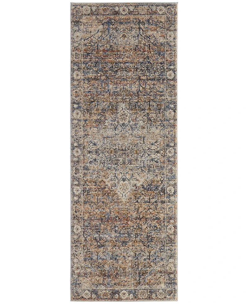 Feizy Kaia 39GMF 2'6"x12' Runner Area Rug