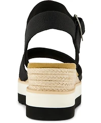 Toms Women's Louisa Open Toe Wedge Sandals