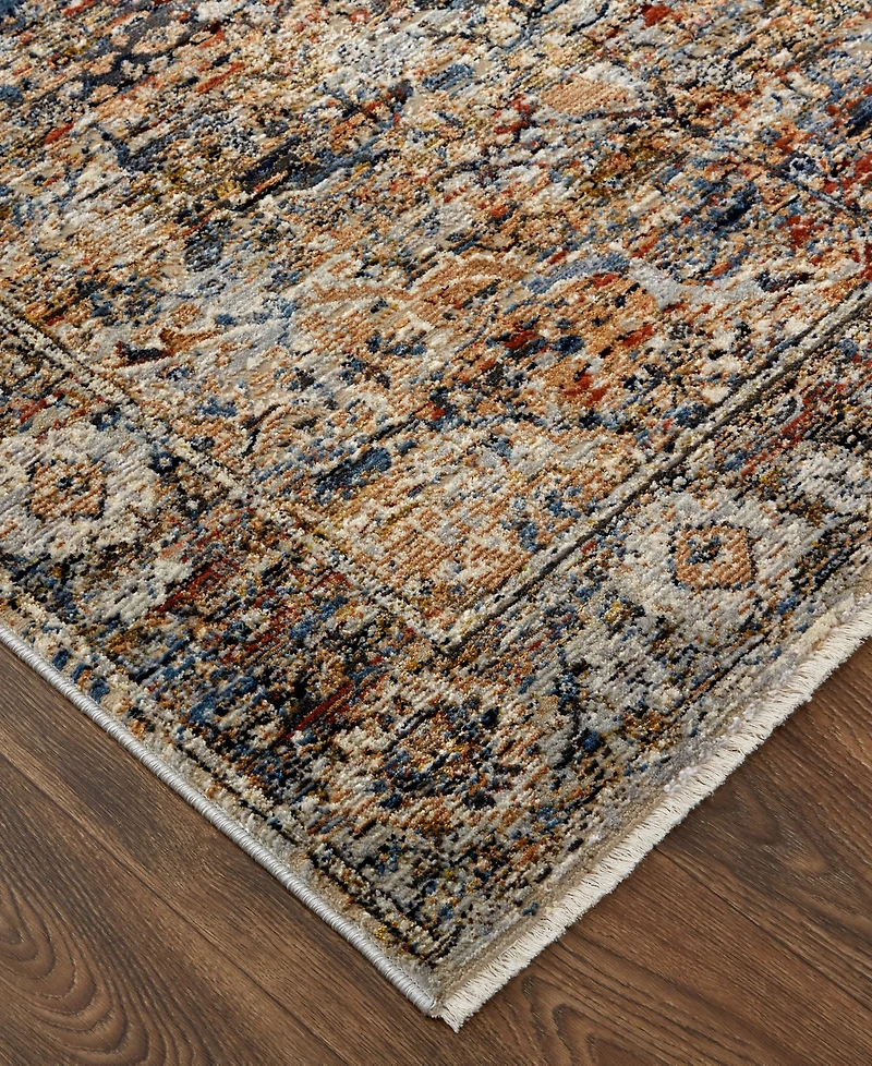 Feizy Kaia 39GMF 2'6"x12' Runner Area Rug