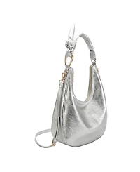 Melie Bianco Lilie Crinkle Medium Shoulder Bag